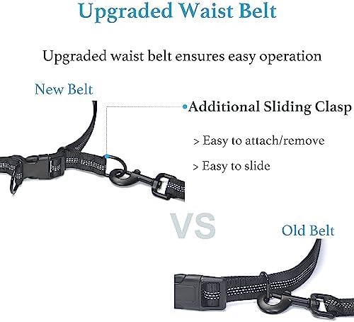 iYoShop Retractable Hands Free Dog Leash, 8-25 lbs - Image 4