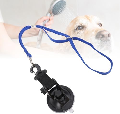 Dog Bathing Tether with Suction Cup Pet Bathing Leash Adjustable Dog Cat Fixed - Image 6