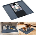URMONA Waterproof Silicone Under Sink Mat, 22 x 22 in, Flexible Shelf Liner by URMONA
