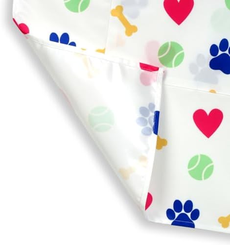 Plum Hill Waterproof Dog Grooming Apron, Groomer Apparel, Pet Washing Smocks - Image 4