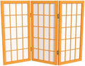 2 ft. Short Desktop Window Pane Shoji Screen by RedLantern