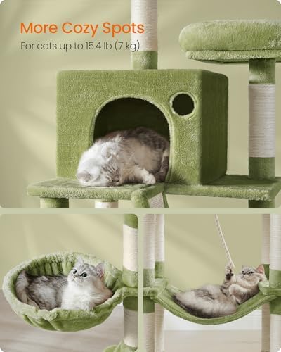 Feandrea Cat Tree, 81.1-Inch Large Cat Tower - Image 5