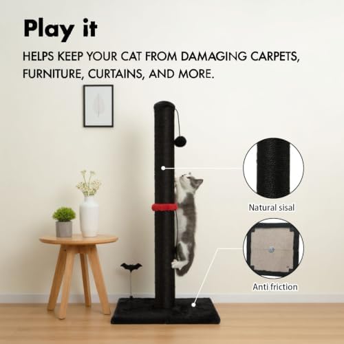 MECOOL Cat Scratching Post Premium Sisal Scratch Posts - Image 3