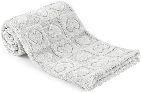 gogobunny Pet Blanket for Dogs Cats, 300GSM Ultra Soft Coral Fleece Blanket by gogobunny