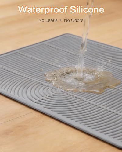 Extra Large Cat Litter Mat XL, Silicone Waterproof - Image 3