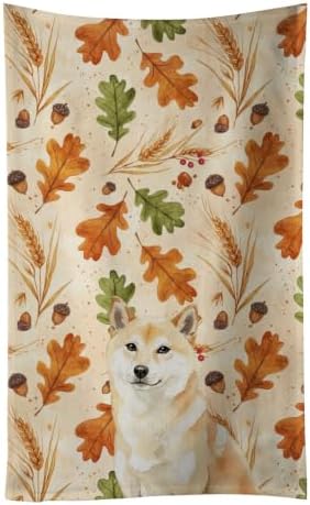 Caroline's Treasures Shiba Inu Dogs Kitchen Towel 15x25 in by CarolinesTreasures