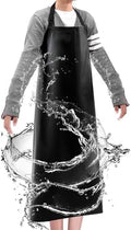 Waterproof Apron 43in PU Leather Heavy Duty by Unknown