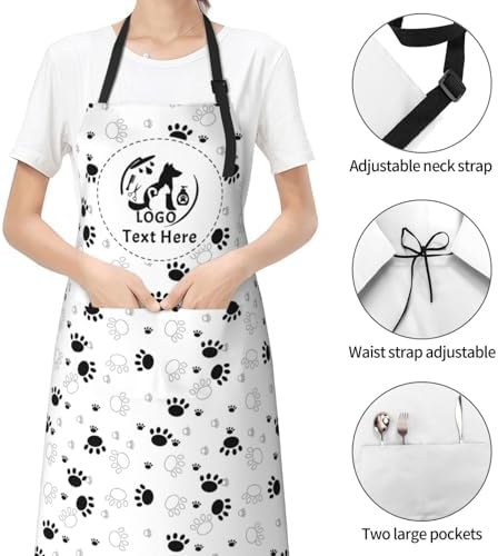 Cowcute Custom Pet Grooming Apron - Image 2