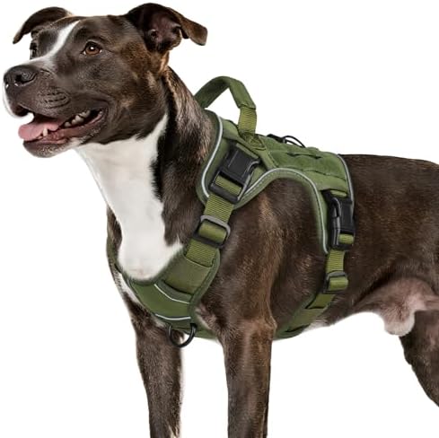 WINGOIN Tactical Dog Harness for Medium Size Dogs, No Pull Dog Harnesses by WINGOIN