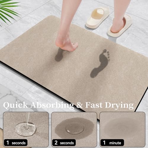 Bath Rugs 24x17-Diatomaceous Earth Stone Bath Mats - Image 3