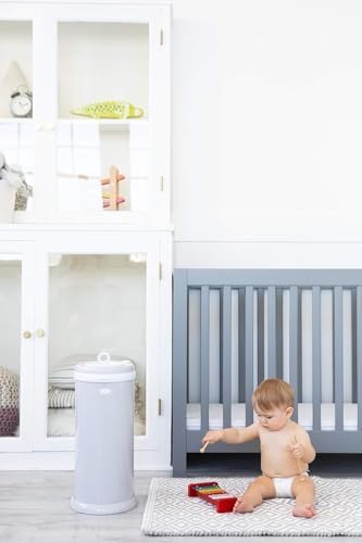 Ubbi Stainless Steel Diaper Pail, No Special Bags, Odor-Locking - Image 2