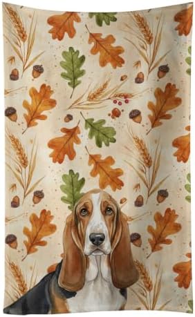 Caroline's Treasures Basset Hound Dogs Kitchen Towel 15x25 in by CarolinesTreasures