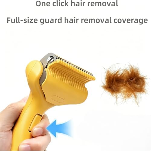 Undercoat Rake for long haired Cats & Small/Medium Dogs – Deshedding Brush & - Image 2