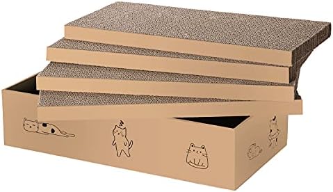 4 Packs in 1 Cat Scratch Pad by Mankaide