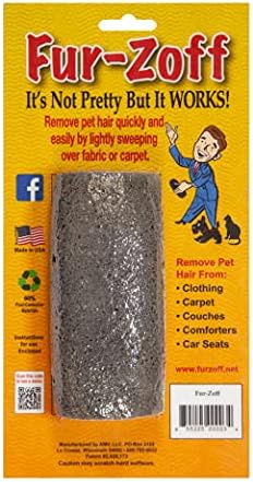 Fur-Zoff Pet Hair Removal Tool for Carpet, Cat and Dog hair removal, Automotive by Fur-Zoff