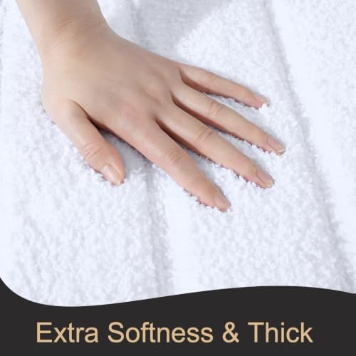 AROGAN Luxury Long Bathroom Runner Rugs 24x72 Inch Bath Rug Non Slip - Image 5