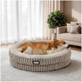 BALANCE Donut Dog Bed, 30 Inches Round Dog Bed Medium Size Dogs Washable by BalancePet