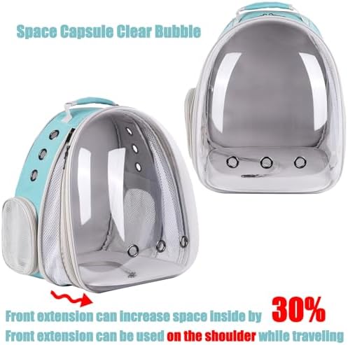 Large Cat Backpack Carrier, Front Extension - Image 3