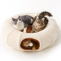ZOMISIA Large Cat Tunnel Bed by Zomisia