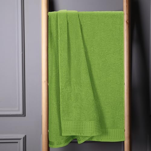 GLAMBURG 100% Cotton Oversized 2 Pack Bath Sheets 35x70, Ultra Soft Highly - Image 3