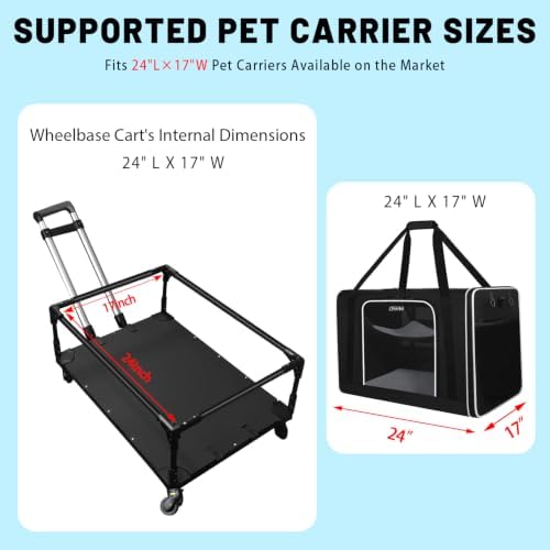 Petskd Foldable Wheel Base Cart Compatible - Image 4