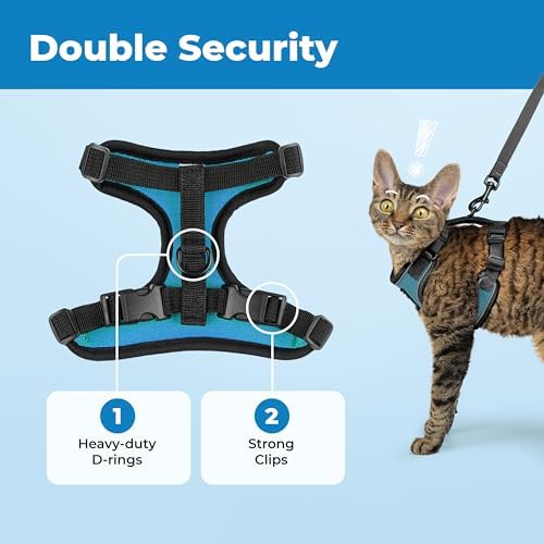 Voyager Escape-Proof Step-in Cat Harness & Leash - Image 5