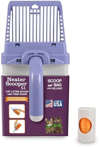 Neater Pet Brands Neater Scooper XL Cat Litter Scoop, 15 Refill Bags – by NeaterPetBrands