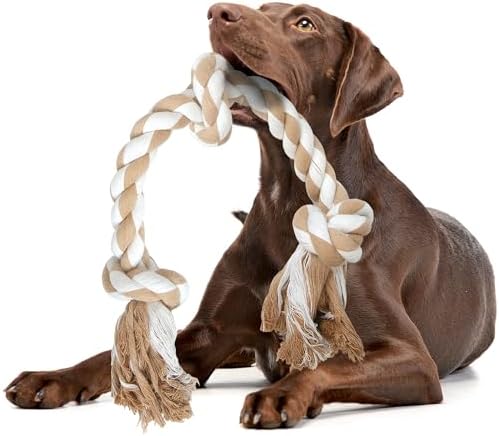 Fida Dog Rope Toys for Medium Large Dogs, Chew Toys for Aggressive Chewers by Fida