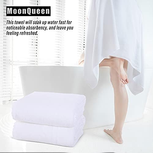 MOONQUEEN 2 Pack Premium Bath Towel Set - Image 7