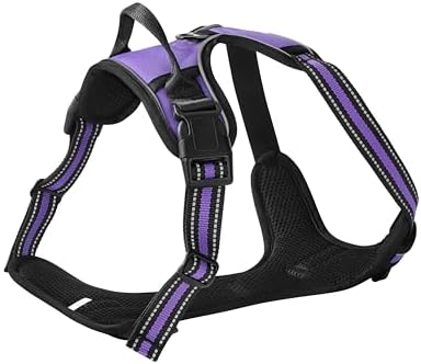 Purple No-Pull Dog Harness - Image 3