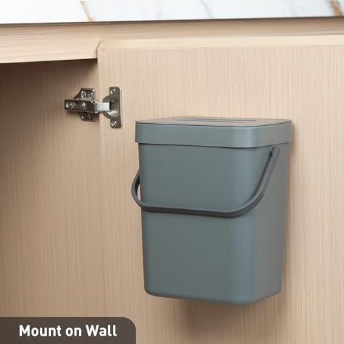 EKO Puro Mini Wall-Mounted Kitchen Trash Can - Image 5
