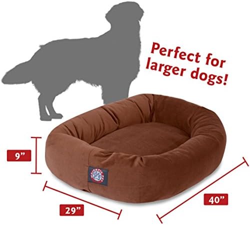 Majestic Pet Villa 32 Inch Shredded Memory Foam Dog Bed - Image 3