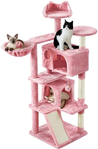 Yaheetech Cat Tree, 57 inches Cat Tower by Yaheetech