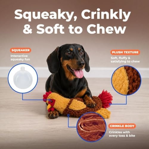 Best Pet Supplies Interactive Squeaky Dog Toy - Image 3