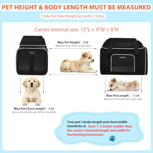 Petskd Top & Side Expandable Small Pet Carrier - Image 4