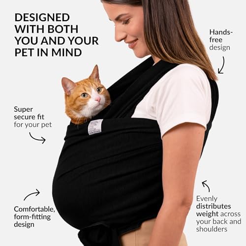 Cat Sling Carrier, Anti-Anxiety, Senior Pet Pouch - Image 2