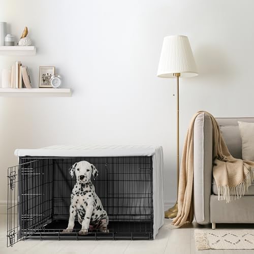 Sweet Jojo Designs 36in. Medium Dog Crate Cover Pet Cage, Kennel Covers - Image 2
