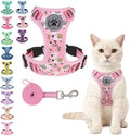 BEAUTYZOO Cat Harness and Leash Set, Escape Proof and Adjustable by BEAUTYZOO