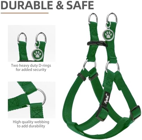 PUPTECK No Pull Dog Harness Medium Sized Step-in Adjustable Puppy Vest - Image 2
