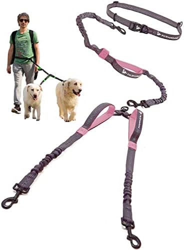 Pet Dreamland Exquisite Hands Free Dual Dog Leash by PetDreamland