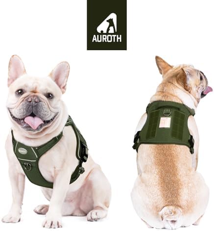 AUROTH Dog Harness for Small Medium Dogs, Tactical No Pull Dog Vest - Image 2