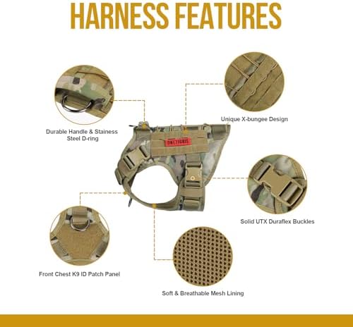 OneTigris Tactical Dog Harness - Image 3