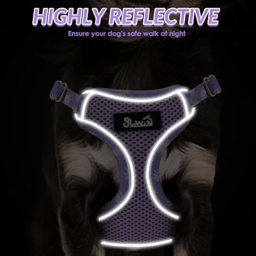 Lukovee Small Dog Harness and Leash Set, No Pull Lightweight Soft Mesh Vest - Image 6