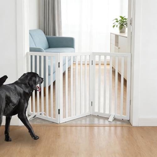 ZJSF Freestanding Indoor Dog Gate by ZJSF