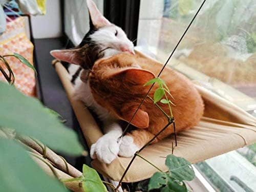 Cat Window Perch, Cat Hammock Window Seat Bed Space Saving Design 360° Sunbath - Image 7