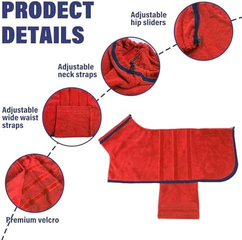 Dog Drying Coat - Image 2