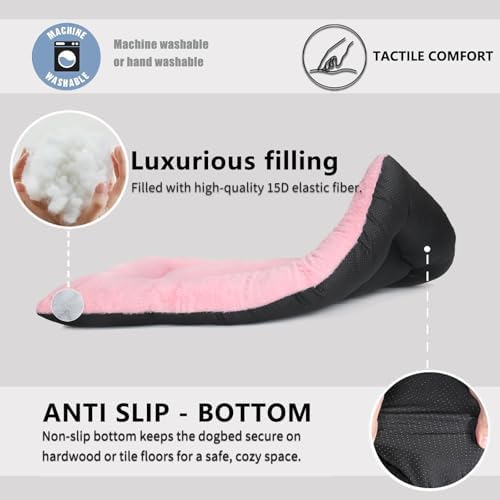 36 Inch Dog Crate Pad Washable, Ultra Soft Cute Dog Crate Bed 36 x 24 - Image 5