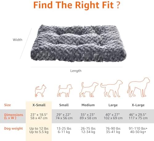 Amazon Basics Washable Cat and Dog Bed and Crate Pad - Image 6