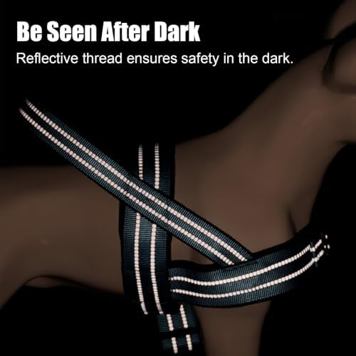 No Pull Dog Harness Front Clip, Escape Proof Dog Harness, Reflective Durable - Image 4
