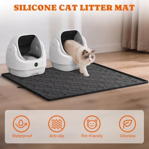 Pawtners Cat Litter Mat Extra Large 42" X 30", 2 Pack - Image 3